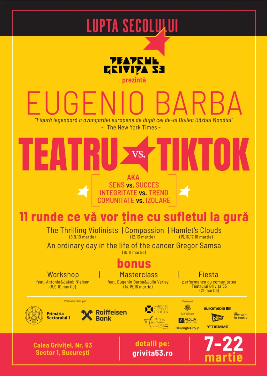 Eugenio Barba 90 - Teatrul Grivița 53